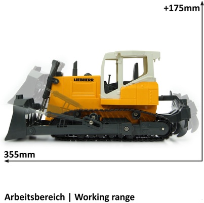Pala Bulldozer Liebherr 1:20 2,4GHz